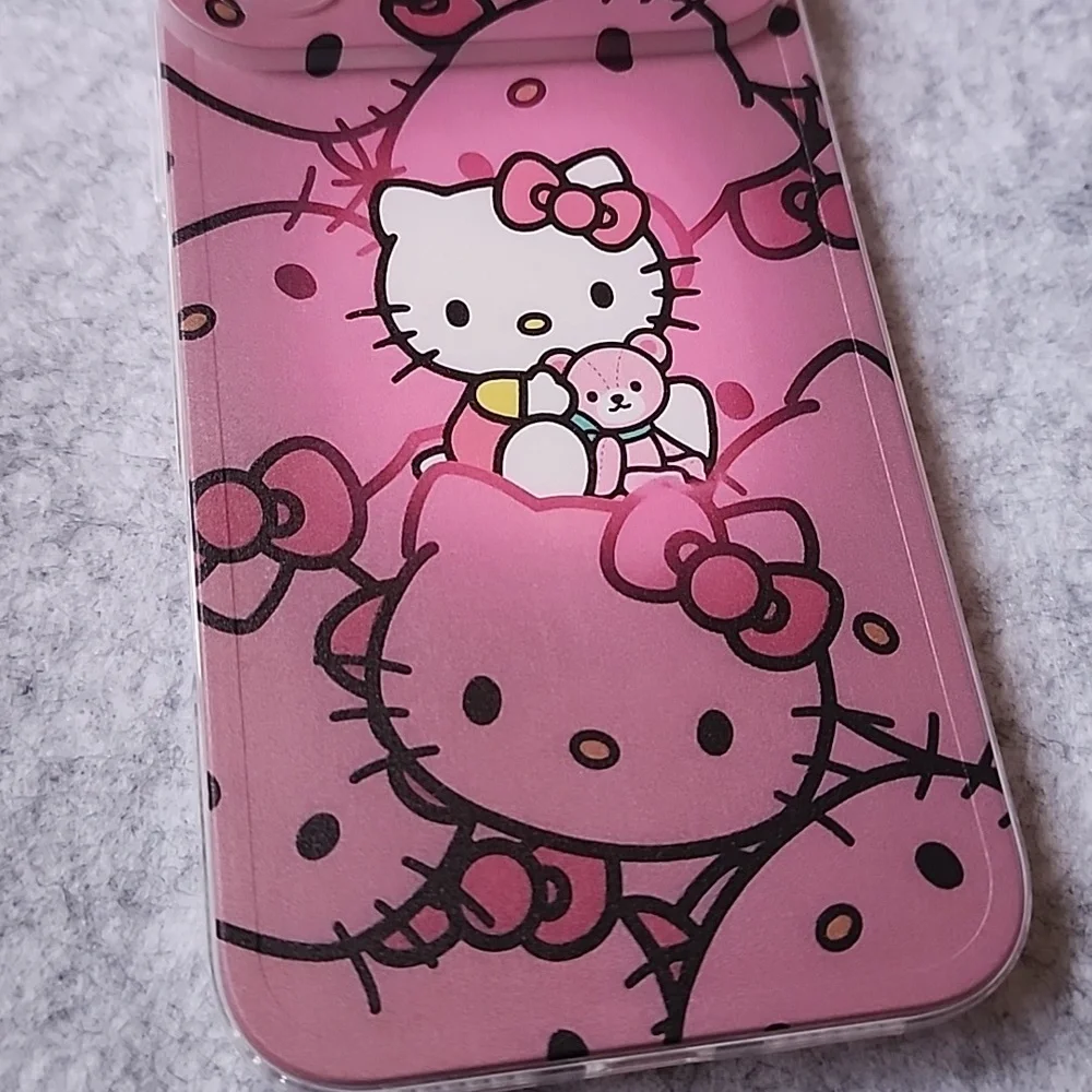 Brand new Apple IPhone 17 Pro Max Hello Kitty Silicone Phone case